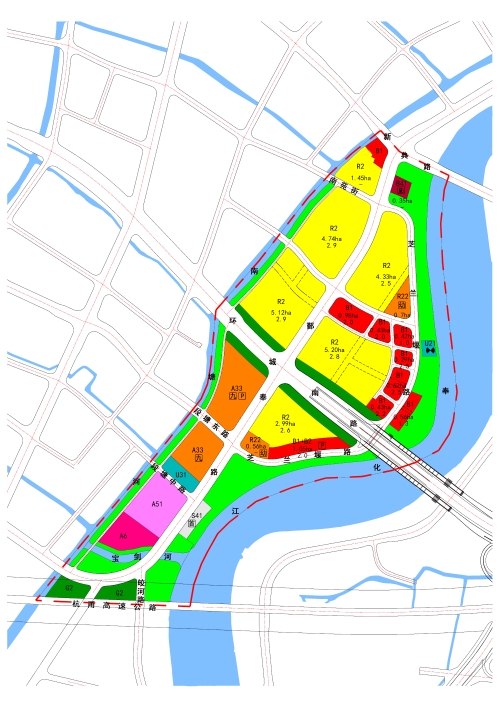 宁波市鄞奉片区(hs17)控制性详细规划局部调整(批前公示)