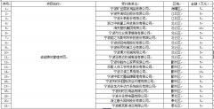 市质量强市工作领导小组关于公布2017年度宁波市质量提升专项资金补助项目的