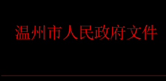 温州市人民政府关于 进一步加快开放型经济发展的若干政策意见