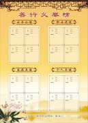 关于设立善行义举榜的通知