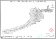 东阳市人民政府关于对三门至婺城公路东阳南市至画水段改建工程建设红线涉及