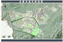 永康市城市绿线图公布