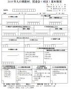 玉环市统计局关于召开全市社区基本情况调查和5‰人口变动调查会议的通知